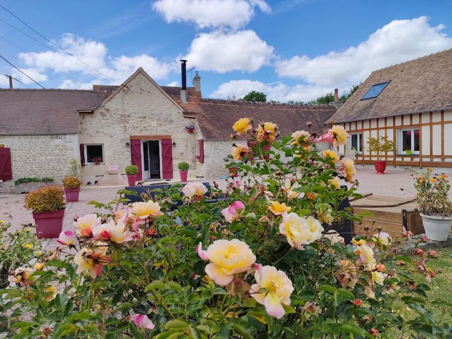 Les Lys Jolie Suite Parentale Privative Deux Adultes Avec Sdd Pertheville-Ners エクステリア 写真