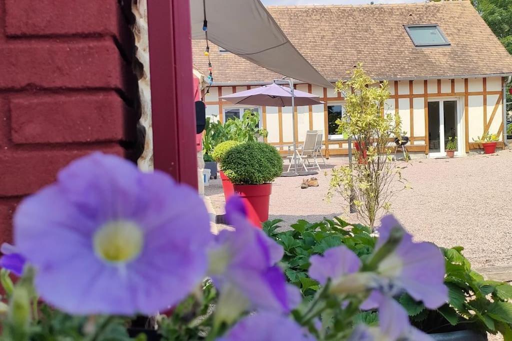 Les Lys Jolie Suite Parentale Privative Deux Adultes Avec Sdd Pertheville-Ners エクステリア 写真