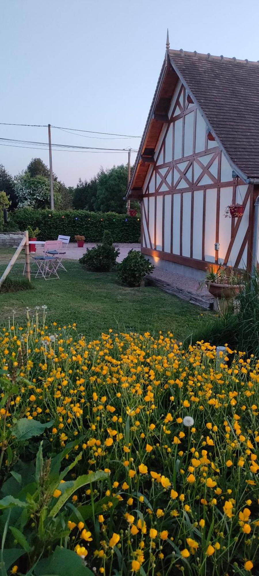 Les Lys Jolie Suite Parentale Privative Deux Adultes Avec Sdd Pertheville-Ners エクステリア 写真
